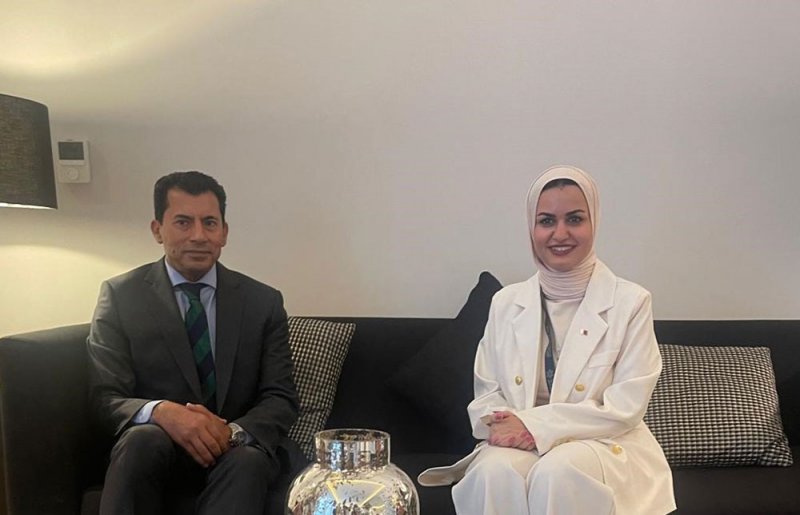 وزيرة شؤون الشباب تبحث التعاون الشبابي مع نظيرها المصري