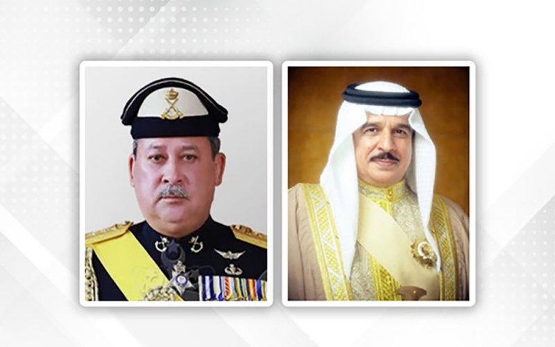 جلالة الملك المعظم يهنئ ملك ماليزيا بذكرى العيد الوطني