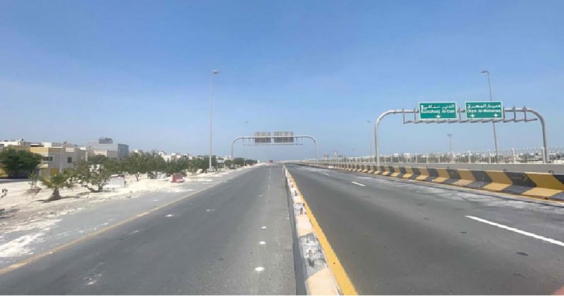 لفتح منفذ دخول وخروج إلى إسكان سماهيج