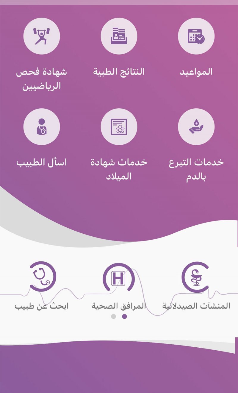 استئناف عمل الخدمات الصحية الالكترونية