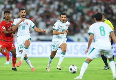 أيمن حسين يقود العراق إلى الفوز على عمان