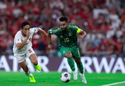 شباك السعودية تهتز أمام إندونيسيا لأول مرة منذ 28 عاماً