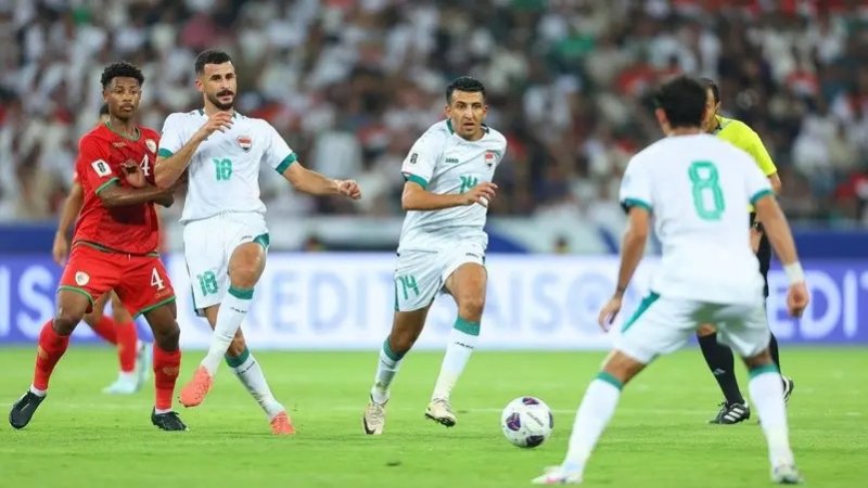 أيمن حسين يقود العراق إلى الفوز على عمان