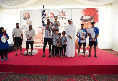 "إعصار" بطلا لكأس خالد بن حمد للتجديف الشعبي