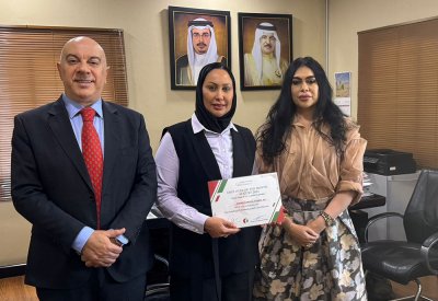"ترافكو" تكرّم أشواق عبدالله لجهودها المتميزة