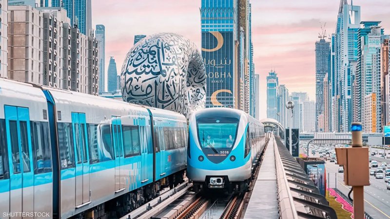 مترو دبي ينقل 2.4 مليار راكب منذ انطلاقته قبل 15 عاما