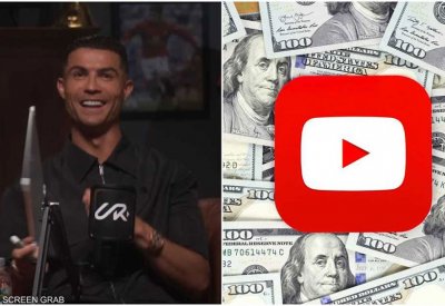 دخل رونالدو من يوتيوب سيتجاوز راتبه السنوي في ريال مدريد