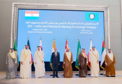 وزير الخارجية يشارك في الاجتماع الوزاري المشترك بين مجلس التعاون لدول الخليج العربية وجمهورية الهند