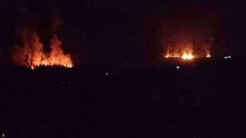 المرصد: مقتل 18 جراء الغارات الإسرائيلية على مصياف السورية