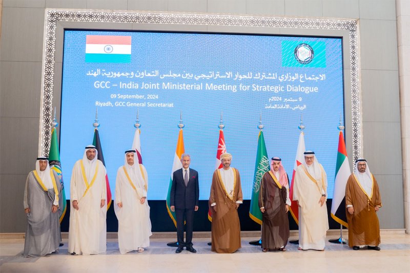 وزير الخارجية يشارك في الاجتماع الوزاري المشترك بين مجلس التعاون لدول الخليج العربية وجمهورية الهند