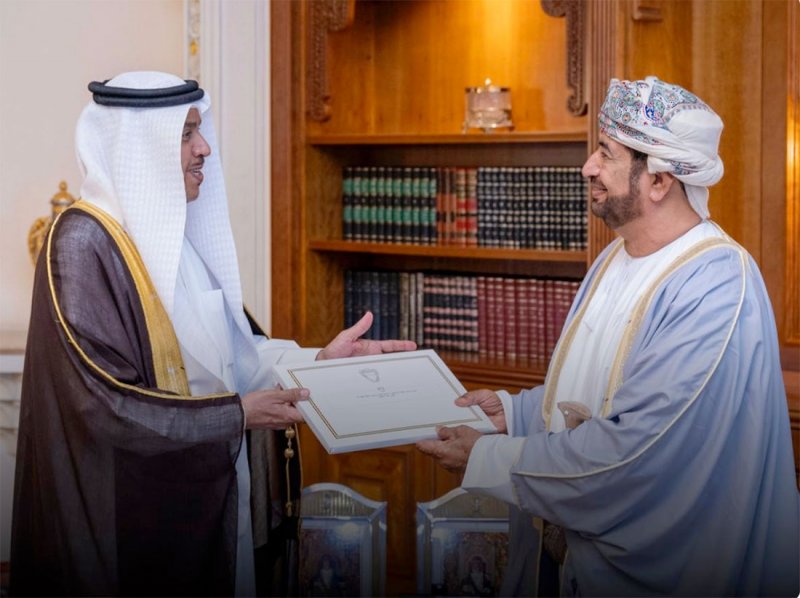 جلالة الملك المعظم يبعث رسالة خطية إلى جلالة سلطان عمان