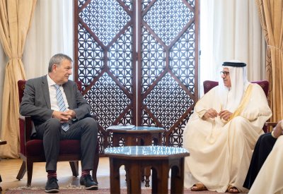 وزير الخارجية يلتقي بالمفوض العام لوكالة الأمم المتحدة لإغاثة وتشغيل اللاجئين "الأونروا"