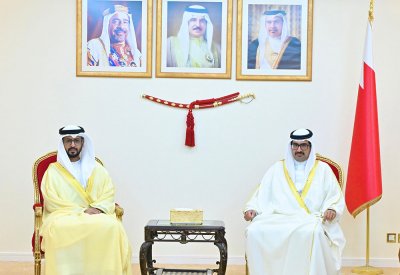 سمو محافظ الجنوبية يستقبل سفير دولة الإمارات لدى مملكة البحرين