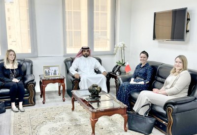 رئيس وحدة التحقيق الخاصة يستقبل نائب رئيس بعثة سفارة المملكة المتحدة بمملكة البحرين