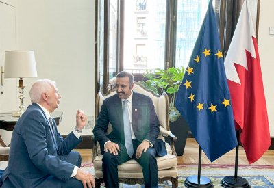 وكيل وزارة الخارجية يجتمع مع الممثل الأعلى للاتحاد الأوروبي للشؤون الخارجية والسياسة الأمنية