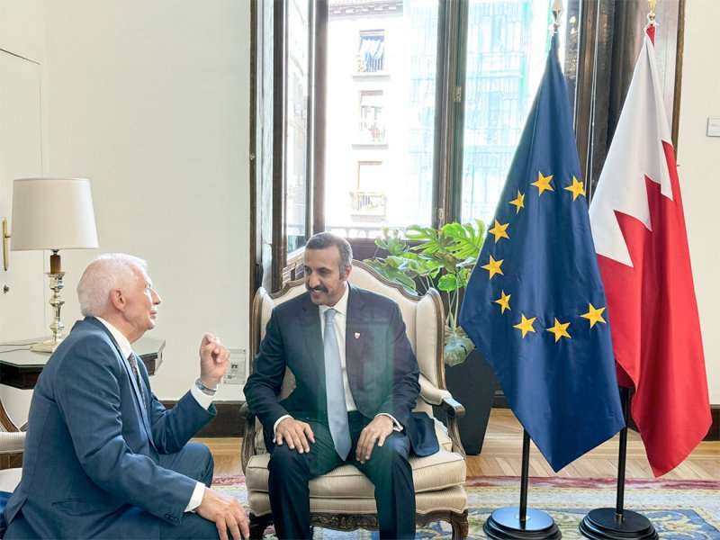 وكيل وزارة الخارجية يجتمع مع الممثل الأعلى للاتحاد الأوروبي للشؤون الخارجية والسياسة الأمنية