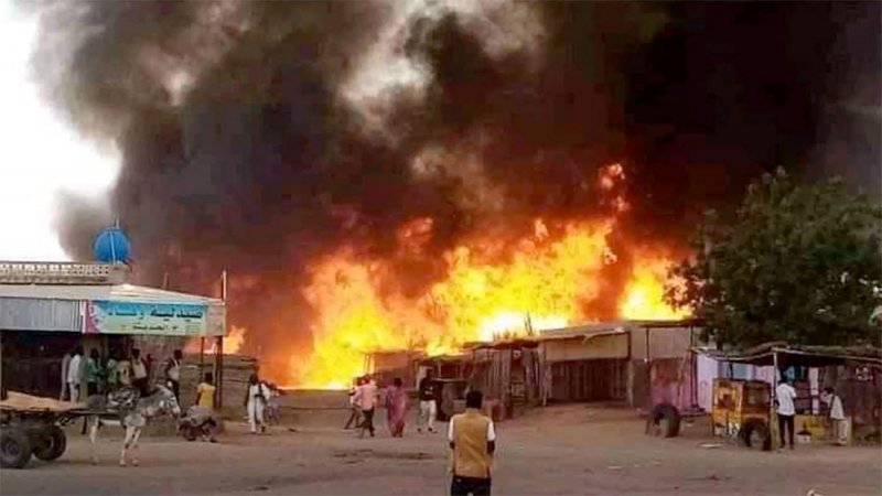 غارات جوية تقتل العشرات من ضباط الجيش السوداني بالفاشر