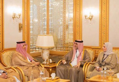 الرئيس التنفيذي لهيئة المعلومات والحكومة الإلكترونية يبحث مع رئيس الهيئة السعودية للبيانات والذكاء الاصطناعي التعاون المشترك