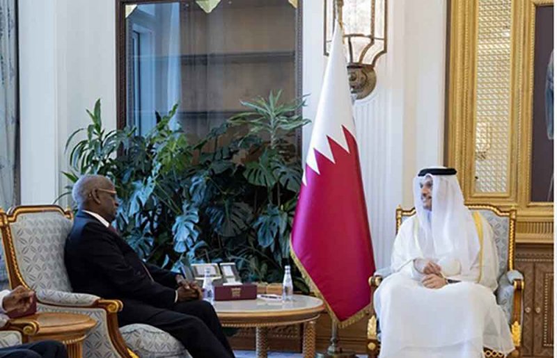 رئيس الوزراء القطري يبحث مع رئيس وزراء جيبوتي العلاقات الثنائية بين البلدين