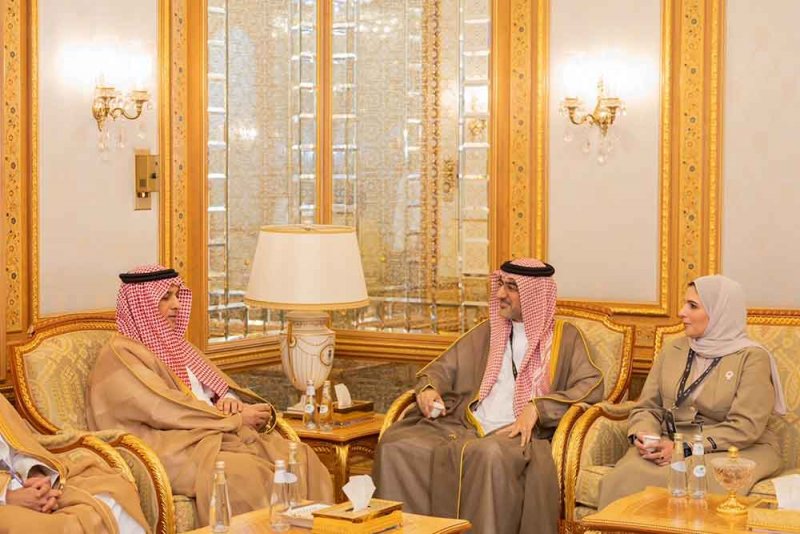 الرئيس التنفيذي لهيئة المعلومات والحكومة الإلكترونية يبحث مع رئيس الهيئة السعودية للبيانات والذكاء الاصطناعي التعاون المشترك