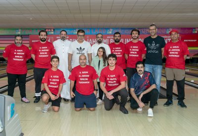 عبدالله عبدالكريم يتصدر منافسات بطولة الجهرمي الأولى للبولينج