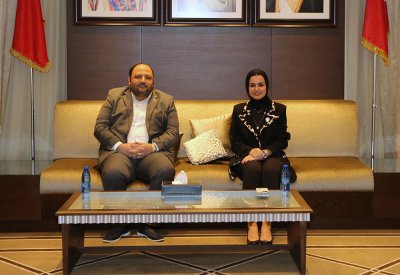 وزيرة شؤون الشباب تبحث مع نظيرها الليبي تعزيز العمل الشبابي المشترك