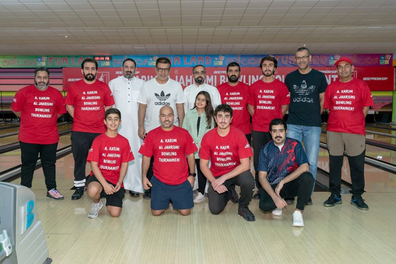 عبدالله عبدالكريم يتصدر منافسات بطولة الجهرمي الأولى للبولينج