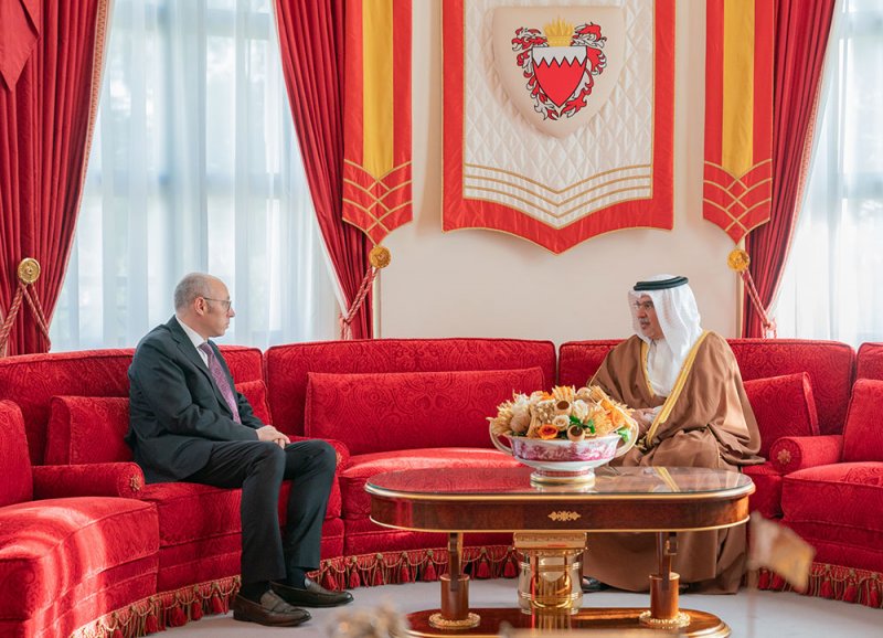 سمو ولي العهد رئيس مجلس الوزراء: مواصلة تعزيز أوجه التعاون الثنائي بين مملكة البحرين وجمهورية أوكرانيا