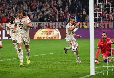 فوز تاريخي لبايرن ميونخ في دوري أبطال أوروبا