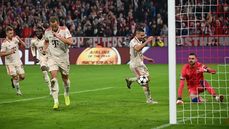 فوز تاريخي لبايرن ميونخ في دوري أبطال أوروبا