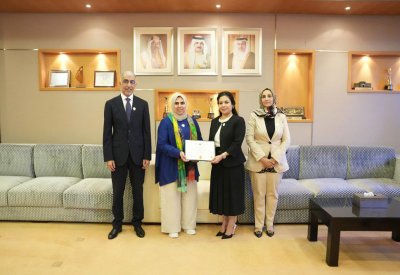 وزارة الأشغال تحصل على شهادة الاعتماد الذهبي من برنامج "أماكن العمل المعززة لأنماط الحياة الصحية"