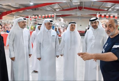"البلديات" تتفقد الأعمال التطويرية المنجزة في السوق المركزي