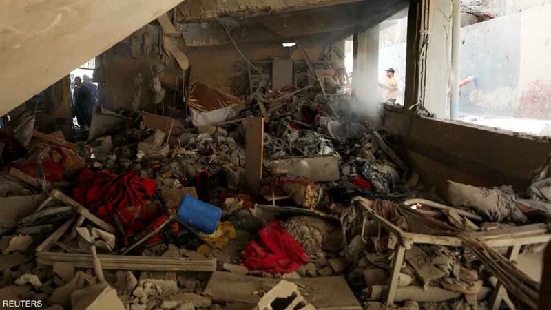 قتلى بغارة إسرائيلية على مدرسة تؤوي نازحين في غزة