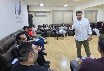 مسرح البيادر يقدم ورشة "كيف تصبح ممثلاً"