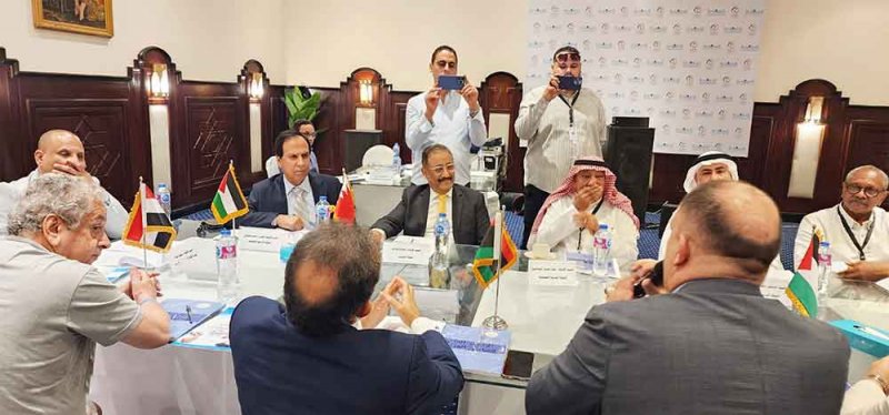بسام الذوادي يشارك في اجتماع الاتحاد العام للفنانين العرب بالغردقة