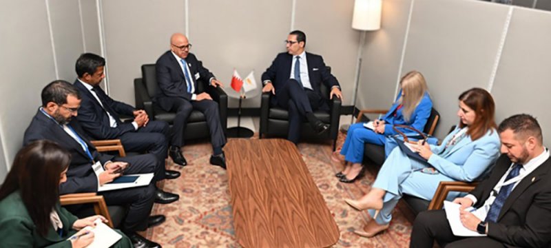 وزير الخارجية يجتمع مع وزير خارجية جمهورية قبرص