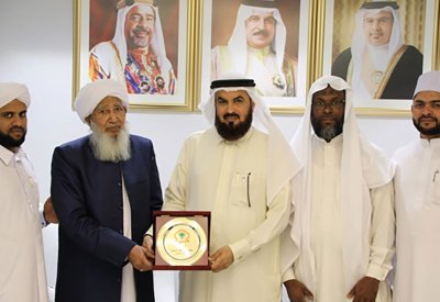 رئيس مجلس الأوقاف السنية يستقبل مفتي جمهورية الهند