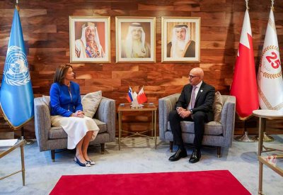 وزير الخارجية يجتمع مع نائبة رئيس الوزراء وزيرة الخارجية والشؤون الأوروبية في جمهورية سلوفينيا