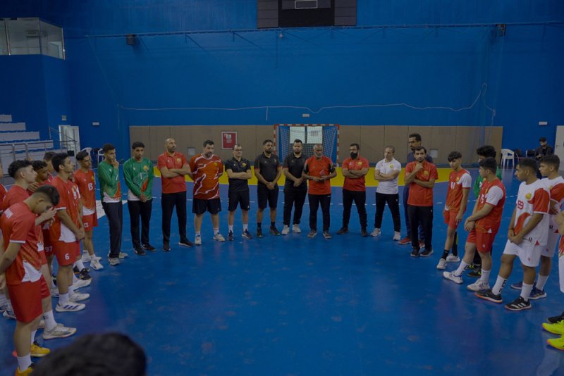منتخب البحرين المدرسي لكرة اليد يكثف استعداداته للألعاب المدرسية الدولية