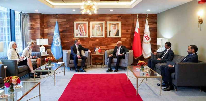 وزير الخارجية يجتمع مع وزير خارجية جمهورية إستونيا 