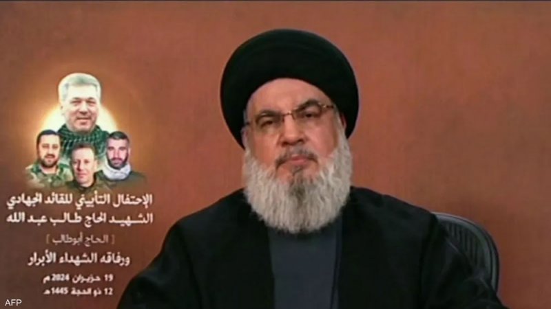 تقرير إسرائيلي: نصر الله تحت تأثير المفاجأة ولا يستطيع الرد