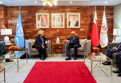 وزير الخارجية يجتمع مع مساعدة وزير الخارجية الأمريكي لشؤون الشرق الأدنى