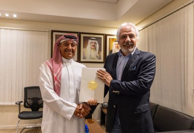 تسليم عهدة الرئاسة في اتحاد السلة لعلاء مدارا