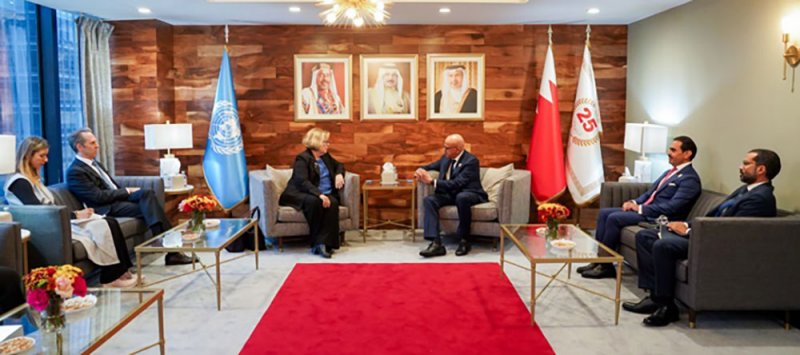 وزير الخارجية يجتمع مع مساعدة وزير الخارجية الأمريكي لشؤون الشرق الأدنى