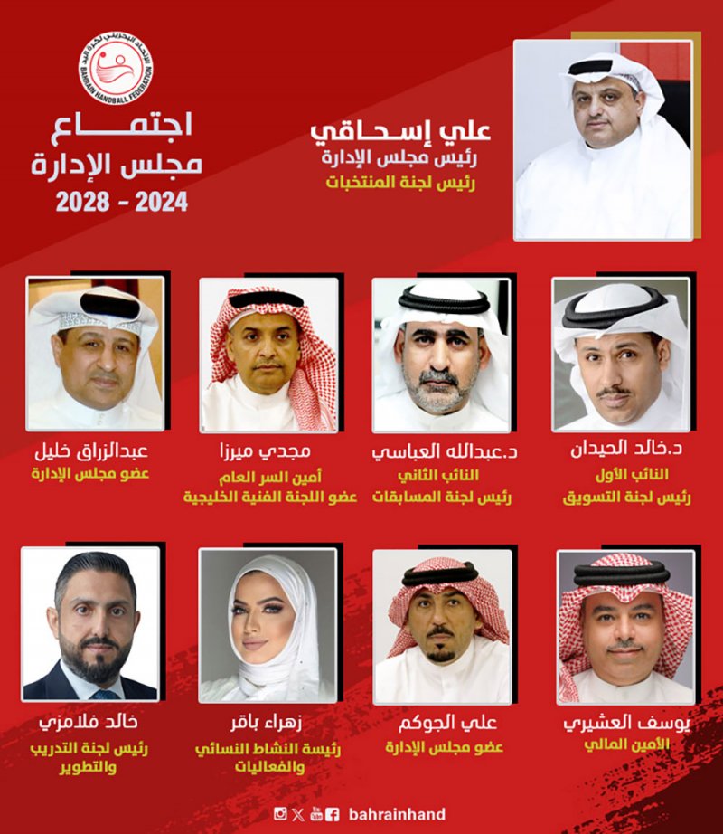 اتحاد اليد يعقد الاجتماع الأول لمجلس الإدارة