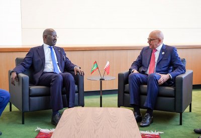 وزير الخارجية يجتمع مع وزير الشؤون الخارجية والتعاون والمغتربين في الخارج في الجمهورية الإسلامية الموريتانية
