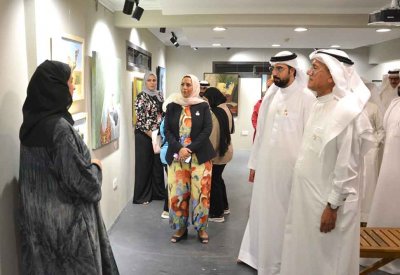 محافظ الشمالية يفتتح المعرض الفني التوعوي بمناسبة يوم القلب العالمي