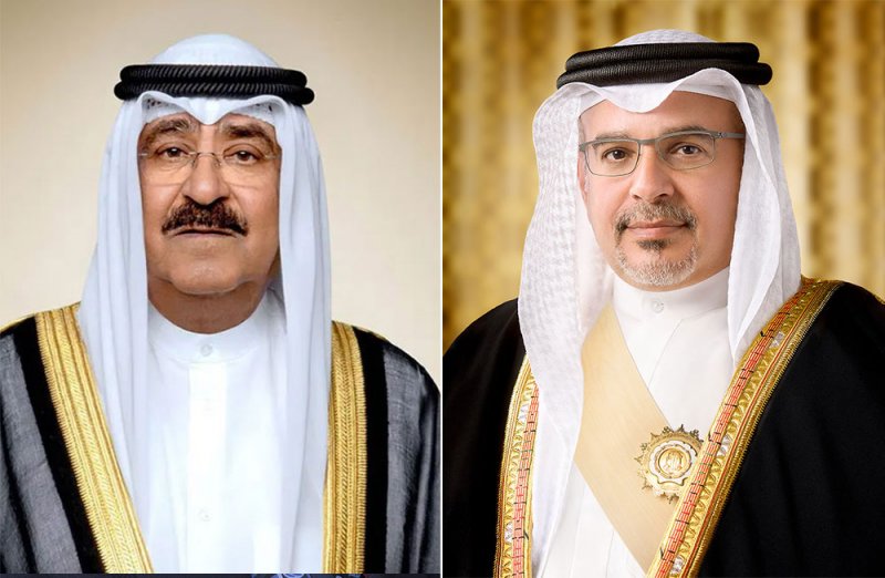 سمو ولي العهد رئيس مجلس الوزراء يتلقى برقية شكر جوابية من سمو أمير دولة الكويت