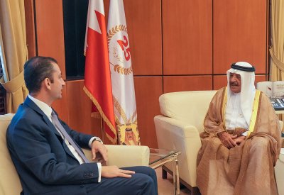 وزير الديوان الملكي يستقبل سفير جمهورية قبرص
