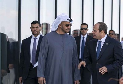 الرئيس الإماراتي والرئيس المصري يشهدان توقيع اتفاقيات تعاون لتطوير مشروع رأس الحكمة في القاهرة